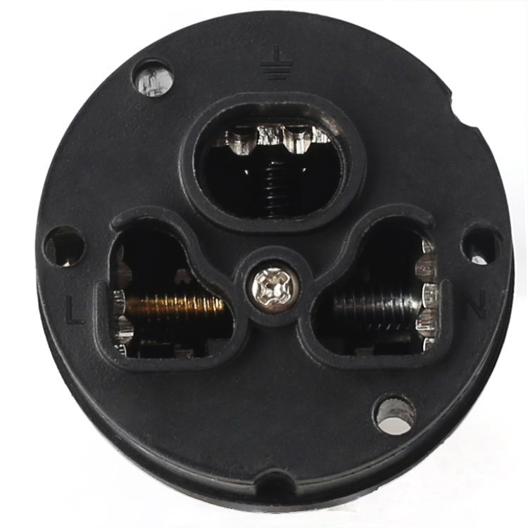 Viborg VF502R - Rodowany wtyk zasilający IEC C15 Marka Inna