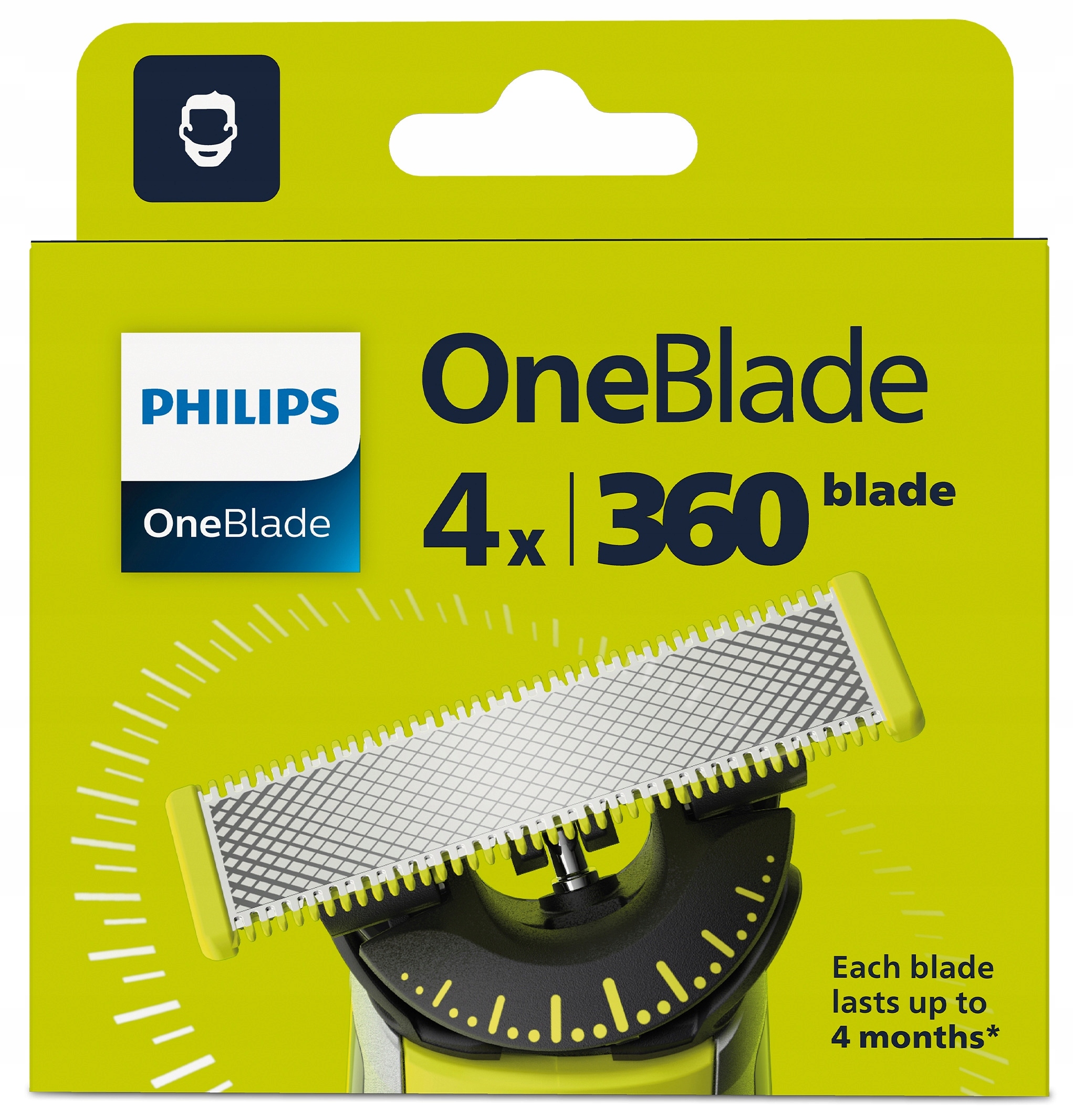 Ostrza golarki Philips OneBlade 360 QP440/50