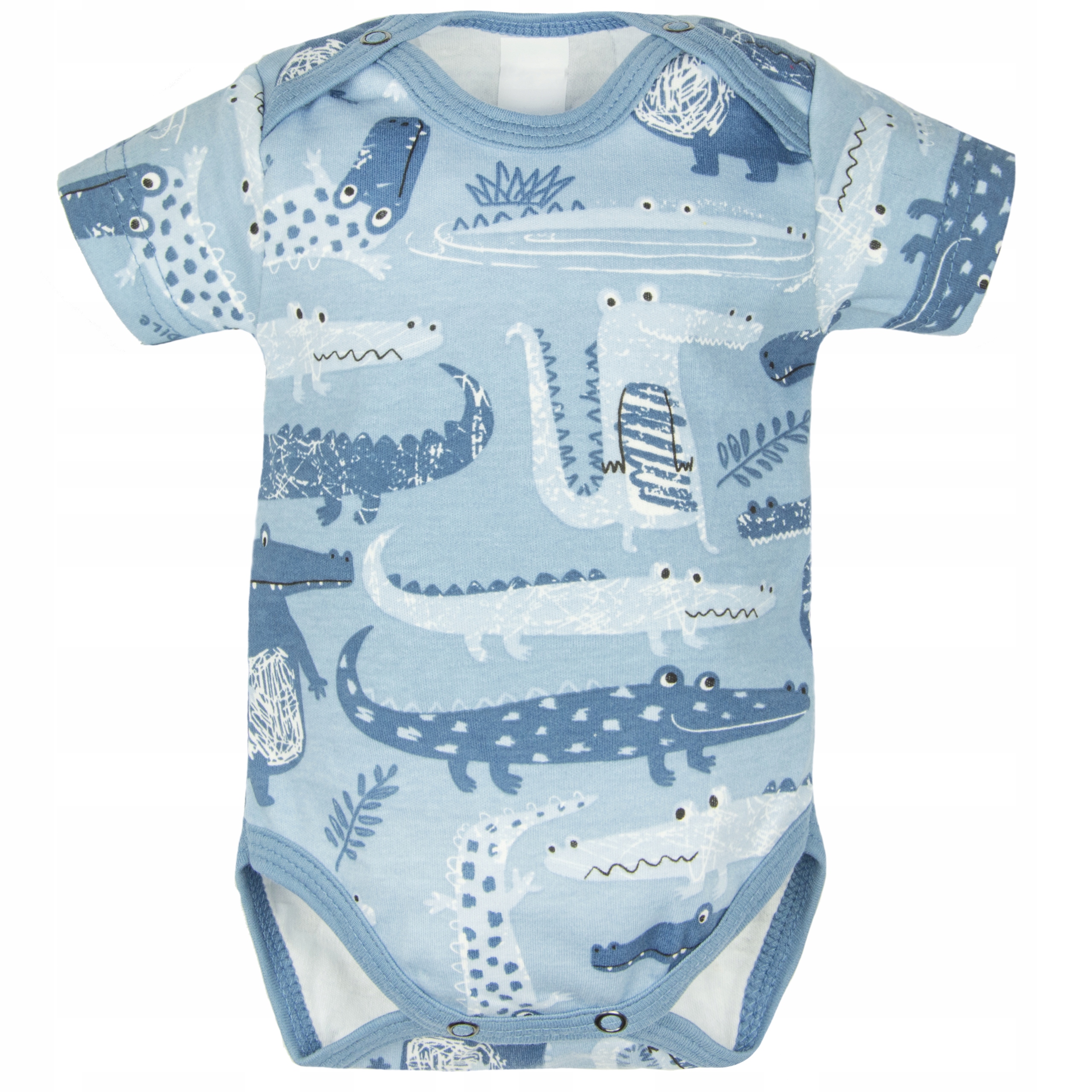 

Body Rozpinane niemowlęce krótki rękaw Krokodyl 62