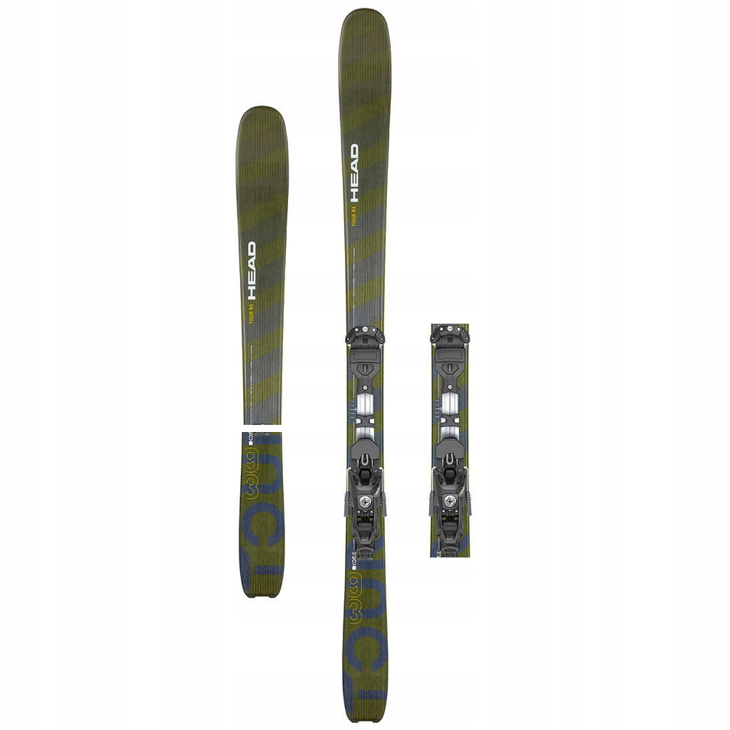 Narty HEAD Kore Tour 93 + Ambition 12 MN 2023 170