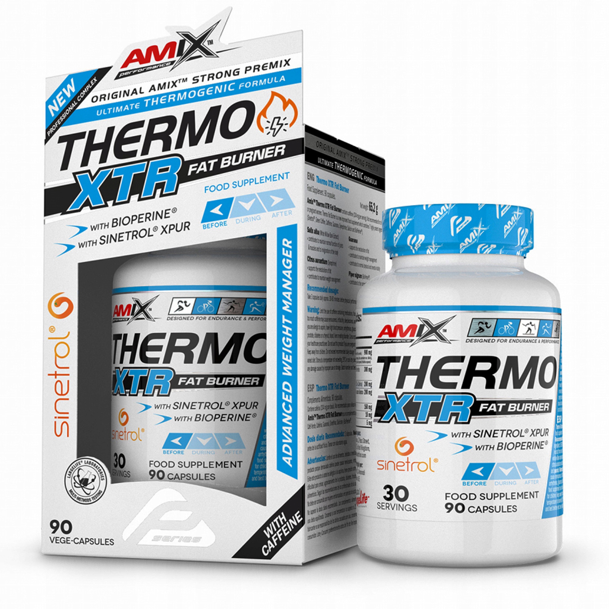 Termogenik Silný Spalovač Tuků Amix Thermo Xtr Fat Burner Sinetrol