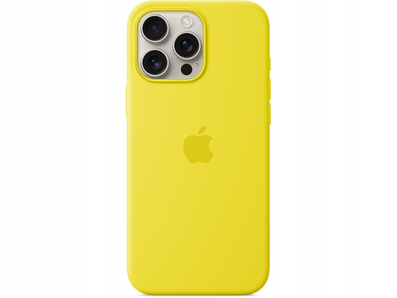 Zadní Kryt Pouzdro pro Apple iPhone 16 Pro Max žluté Originál MA7U4ZM/A