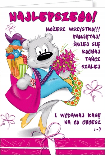 

Kartki z życzeniami dla Chłopaków zabawne Hp21