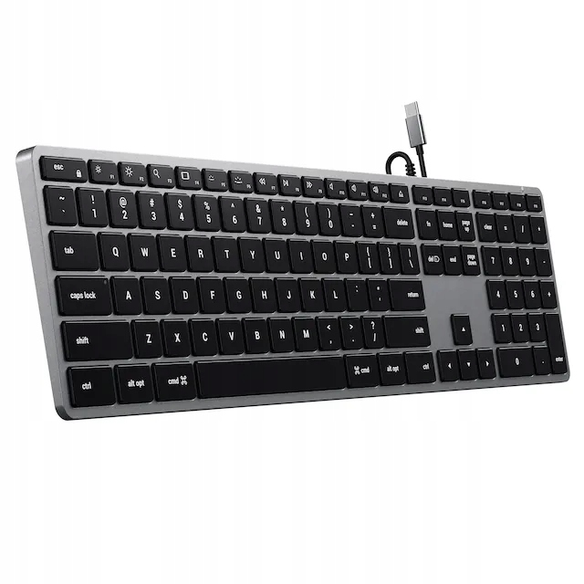 Satechi Slim W3 klávesnica s číselným čipom Usb-c pre MacBook iMac iPad