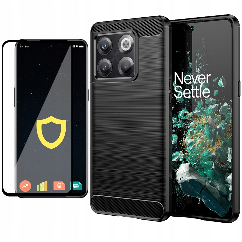 

Etui Case Spacecase Carbon Do Oneplus 10T Szkło