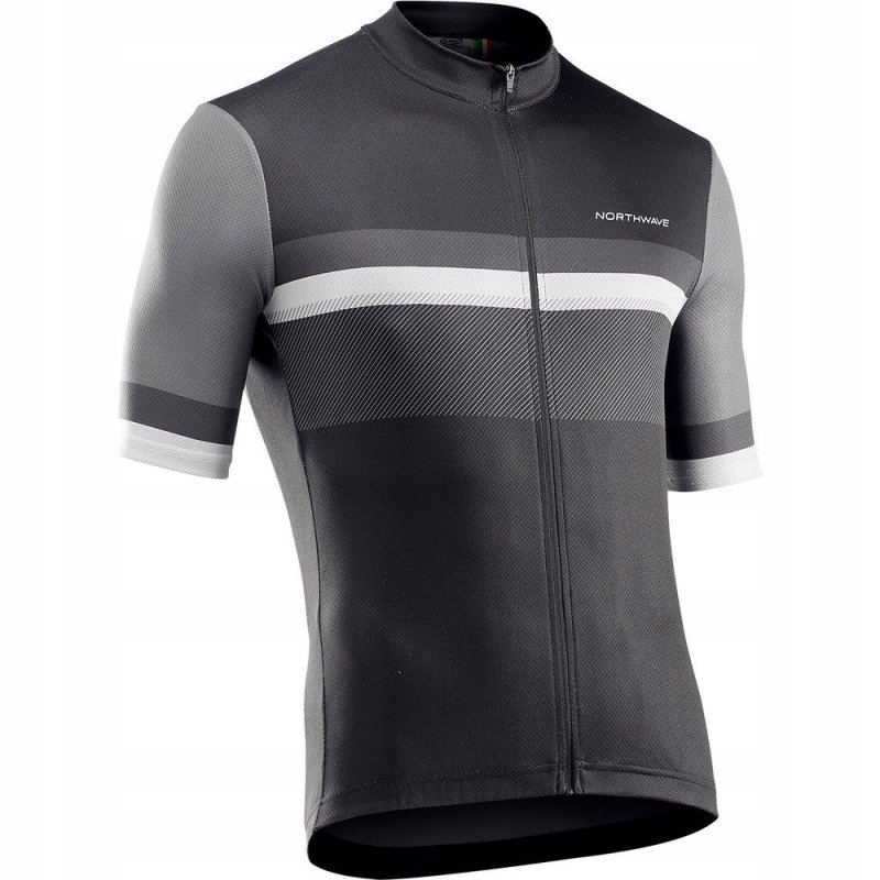 Męska Koszulka Rowerowa Northwave Origin Black Oddychająca r. XXXL