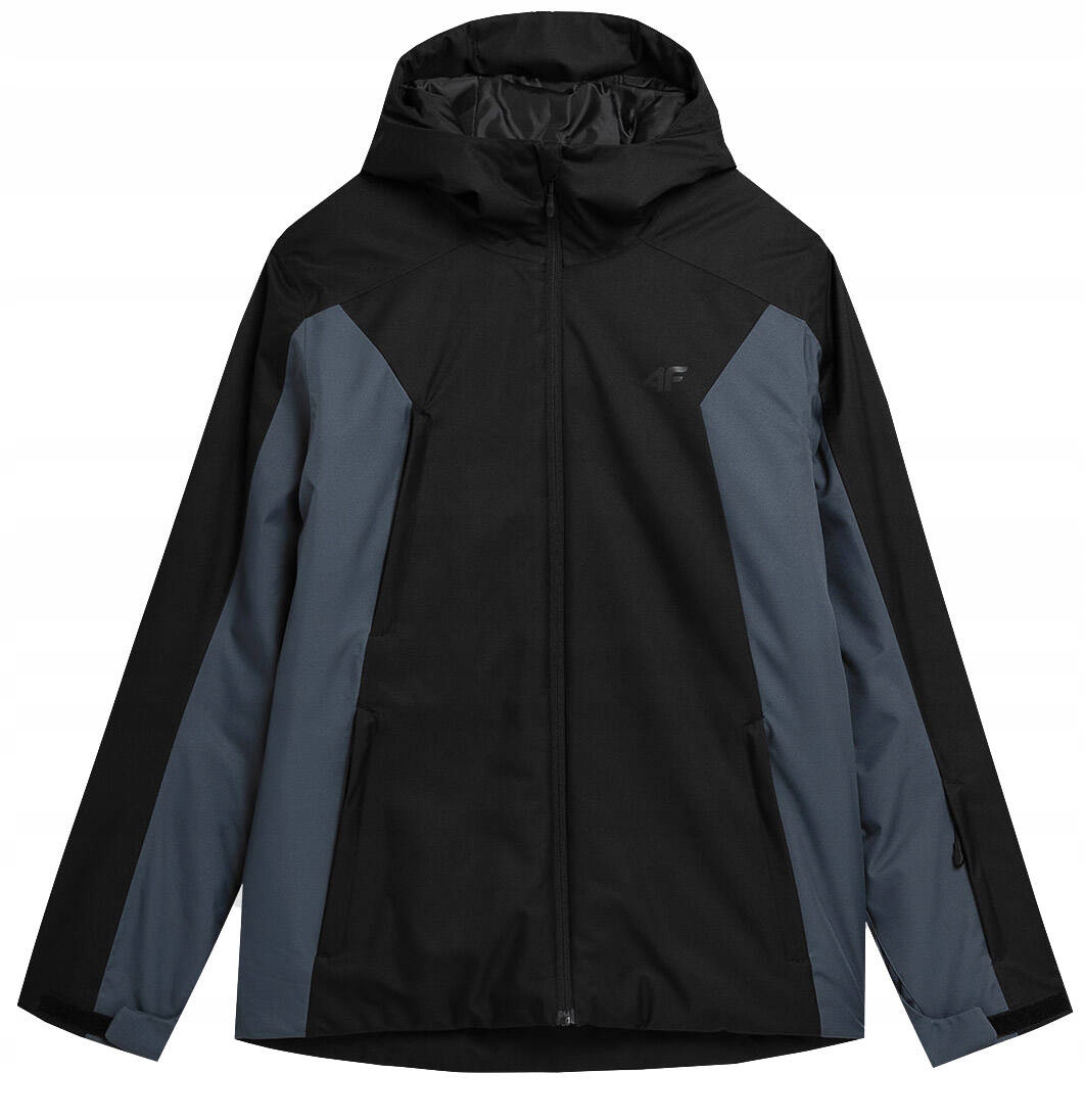 Kurtka Narciarska męska 4F zimowa z Kapturem 4FAW23TTJAM306 20S r. S