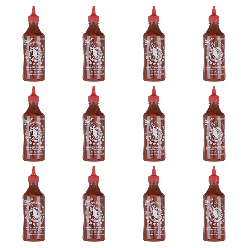 Sos chili sriracha (70% chili) 730 ml Flying Goose X12