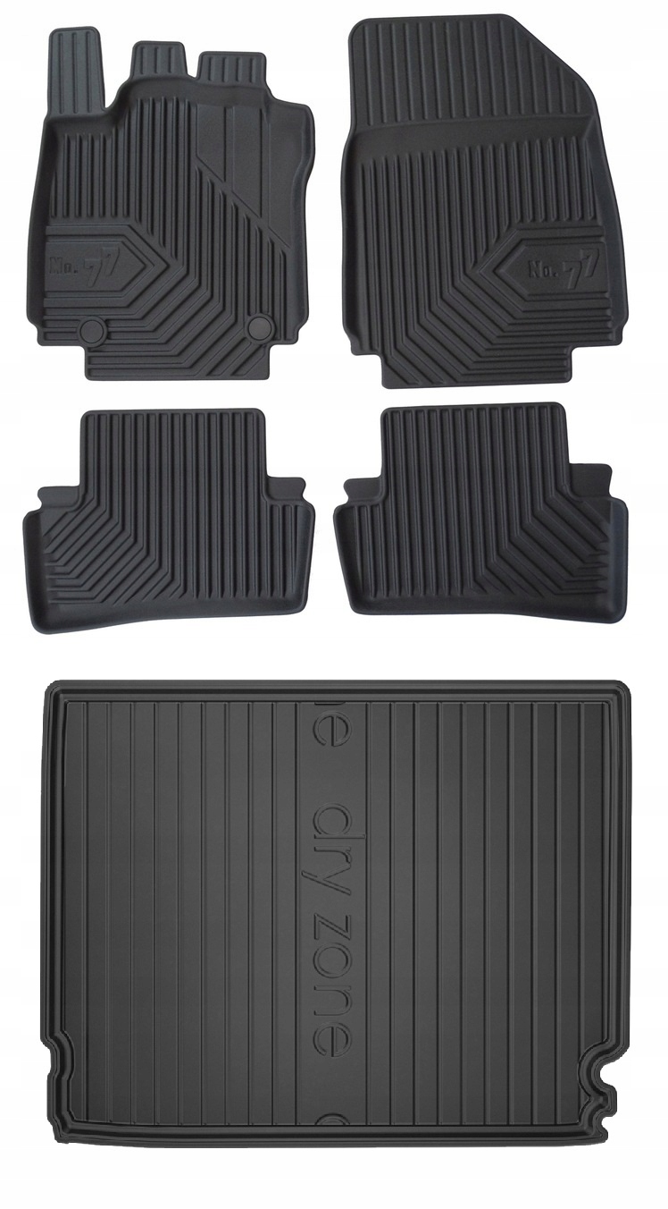 Set 77 Koberce a rohože Renault Clio 4 Kombi 2012-2020 d