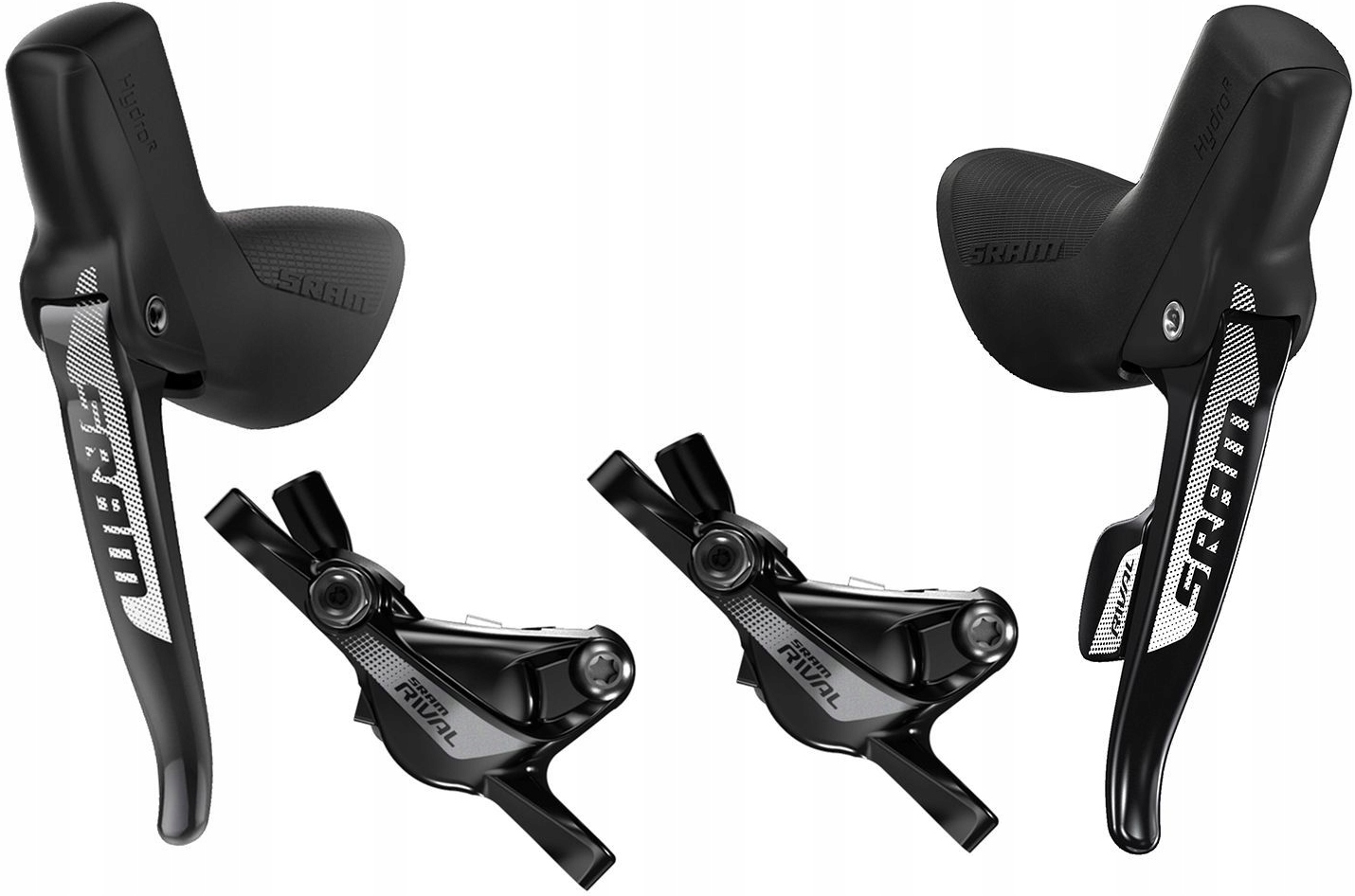 Sram zestaw klamkomanetka+zacisk Rival 1/22 Hrd 1/11 Pm przód/tył 1000/2000