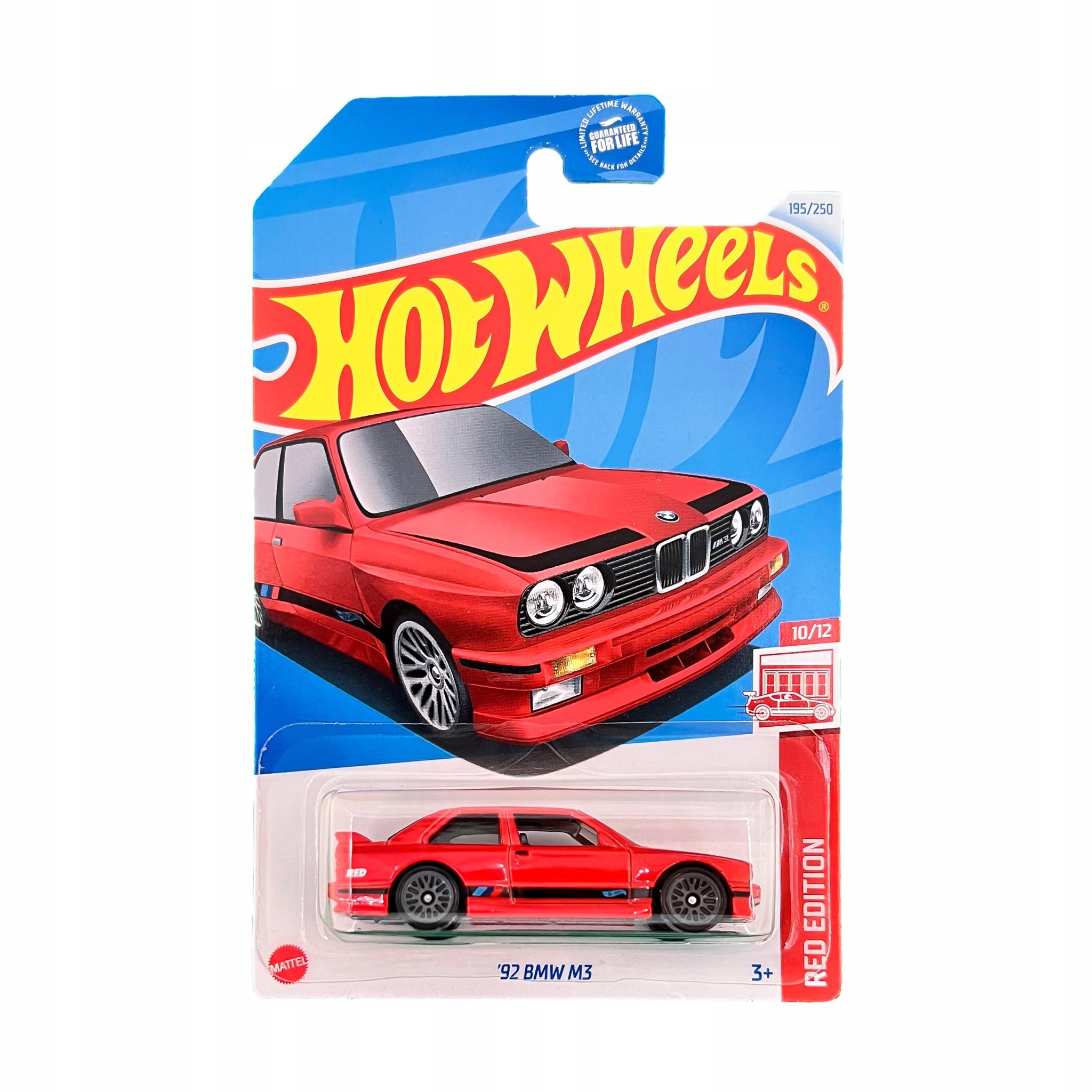ミニカー Hot Wheels Fleet Flyer '92 BMW M3 Supreme Hot Wheels Fleet Flyer + 1992 BMW M3 Red IN HAND