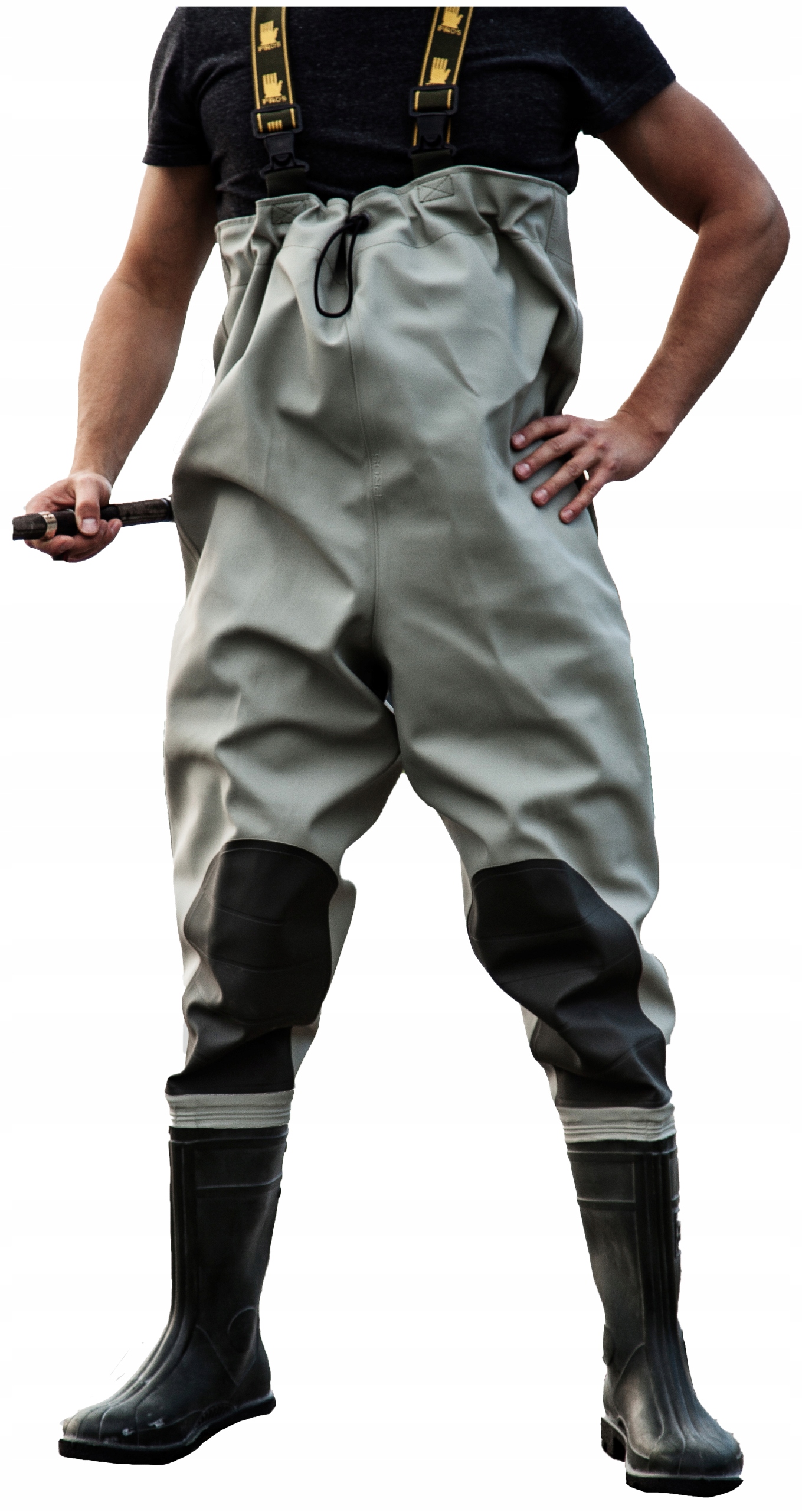 Sbp Spodniobuty Rybářské vodáky Silné Pros Zesílené Polské postroje vel.46