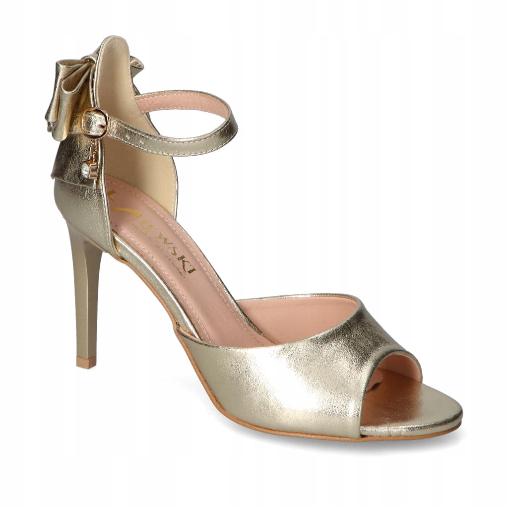 Sandály Lewski 3803 Zlaté lico 39