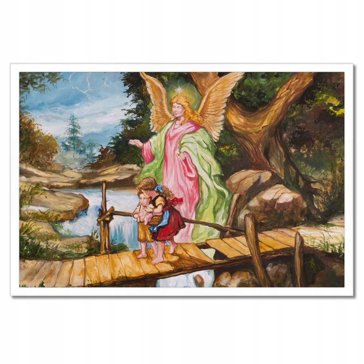 Plakáty v rámu 60x40 Anděl strážný jako dárek