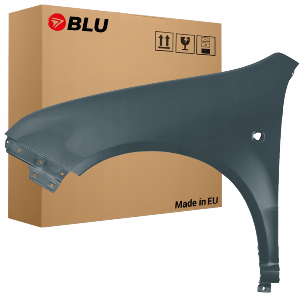 Blu Blatník Škoda Fabia I 1 6Y LF7V levý šedý 99-07 přední GraphitGrau