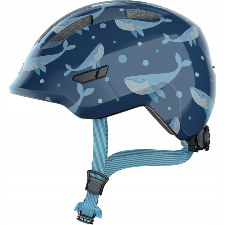 Dětská cyklistická helma Abus Smiley 3.0 Blue Whale S 45-50cm