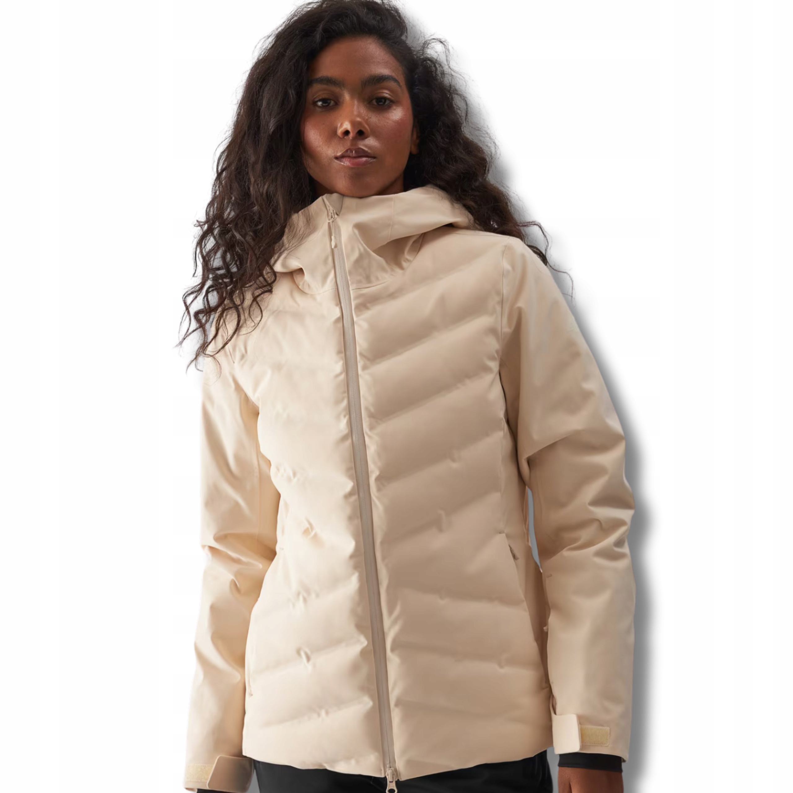 Damska Kurtka Narciarska 4F Z Kapturem Membrana 10000 Impregnacja Xs