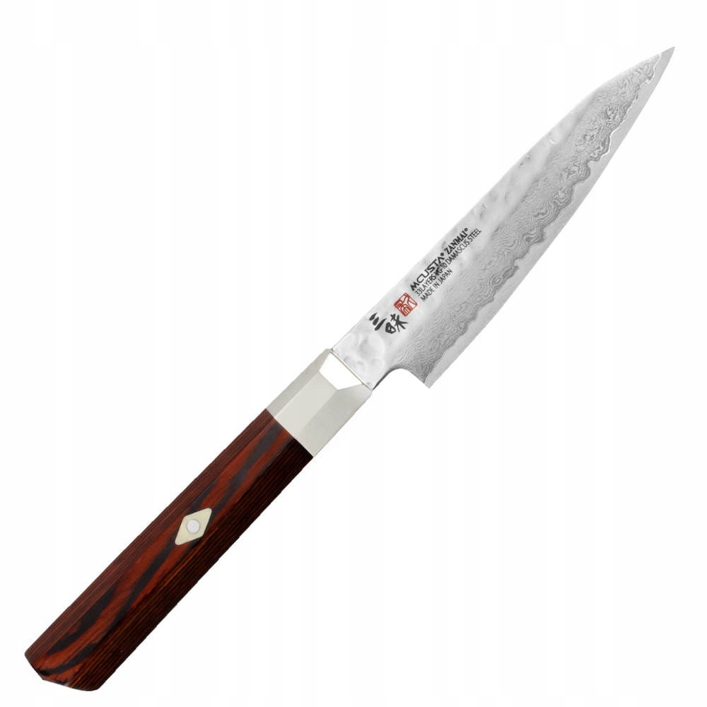 Mcusta Zanmai VG-10 Supreme Hammered Japonský univerzálny nôž 61 Hrc 11 cm