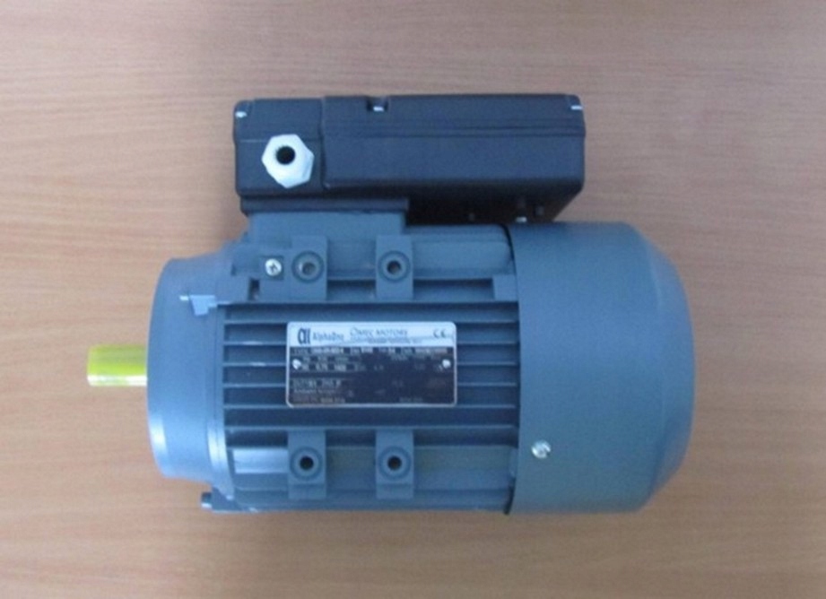 Motoreduktor 230V 0,75kW+SMI 50 93obr+wał maszynki Model motoreduktor