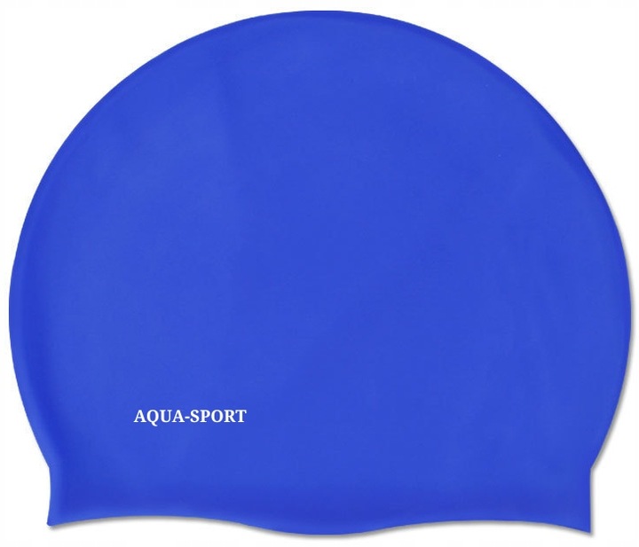 CZEPEK PŁYWACKI SILIKONOWY NA BASEN DO PŁYWANIA AQUA-SPORT