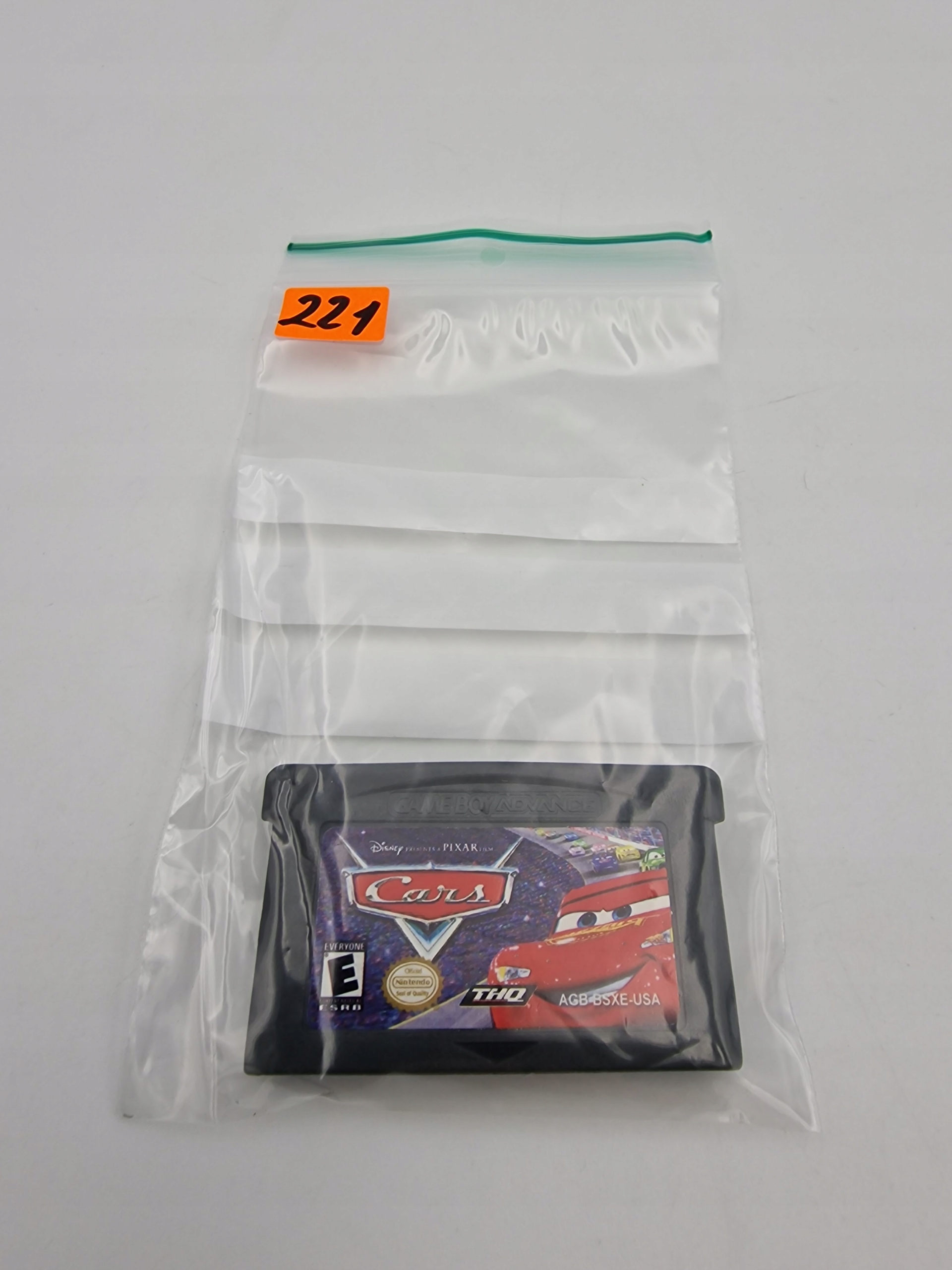 GAME BOY ADVANCE CARS REPLIKA Platforma Nintendo Game Boy Advance