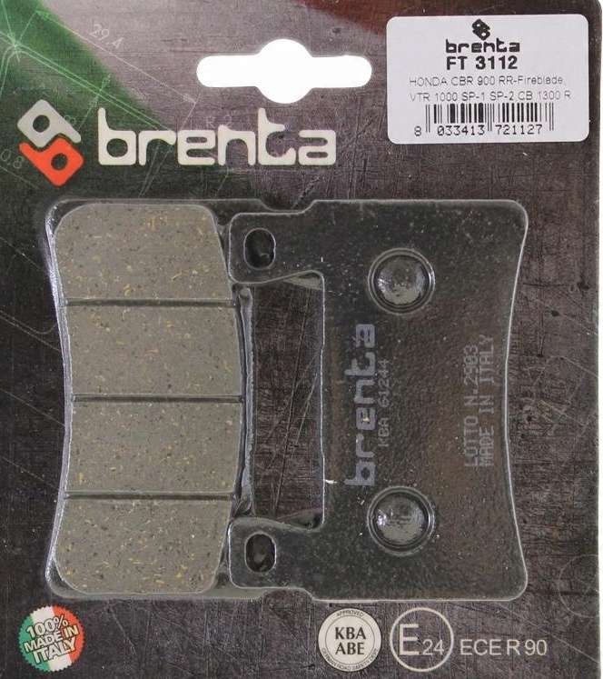 

Klocki Przód Honda Cbr 600 F4 F4i PC35 99-07r