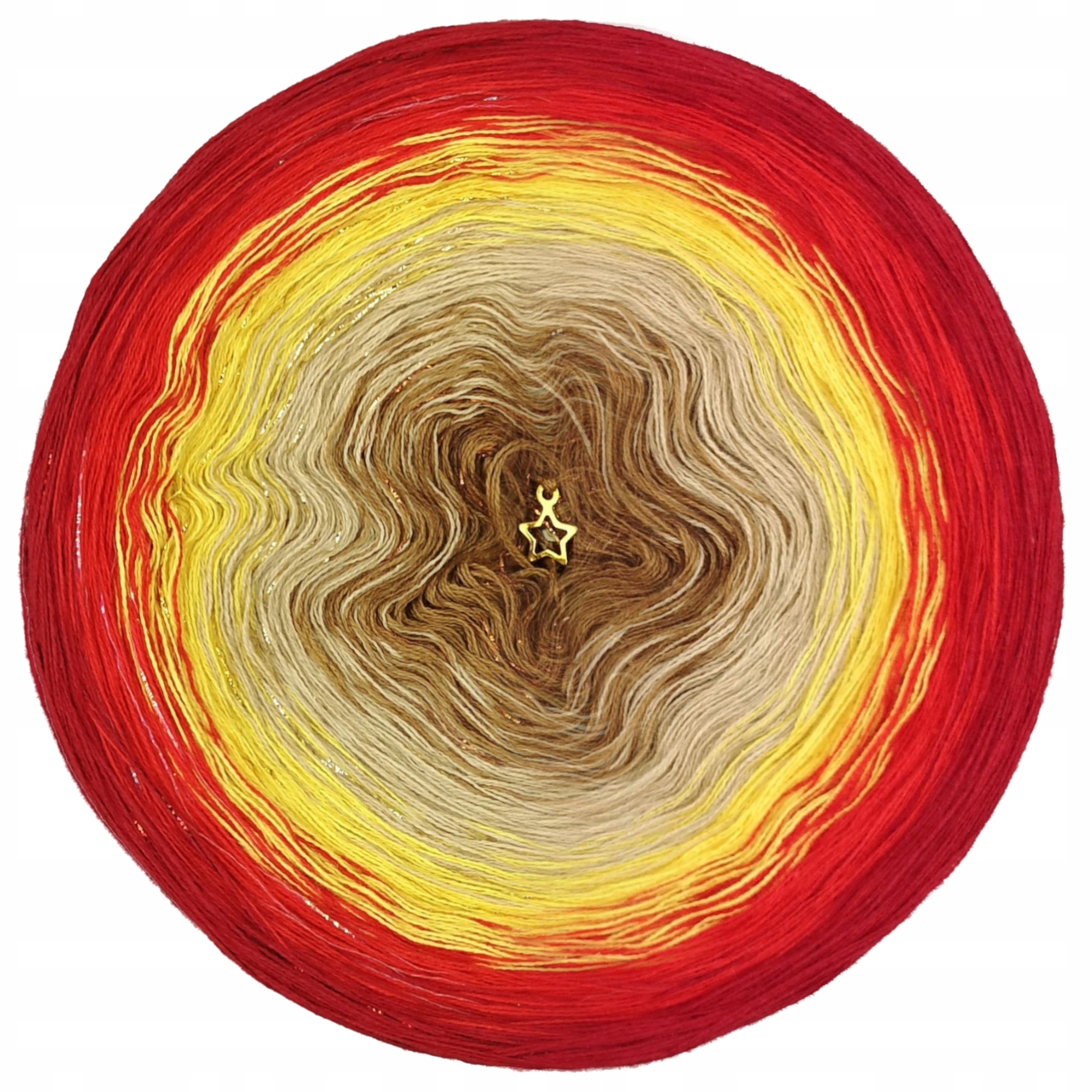 Příze bavlna akryl motůrek 3 nitě XMAS14 Lurex 1800m