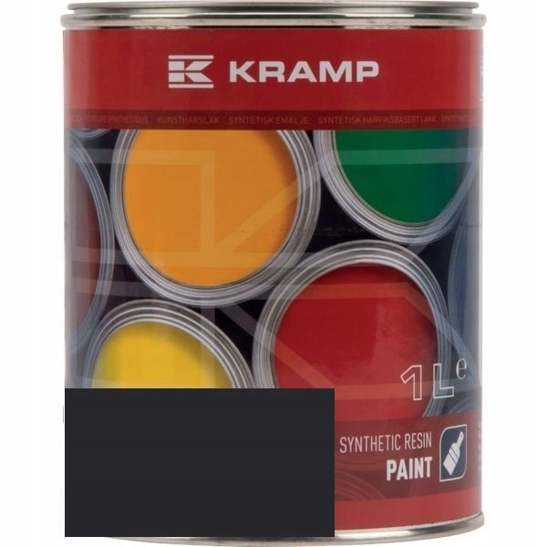 

Lakier farba Ral 7021, RAL7021 czarny, czarna 1 l
