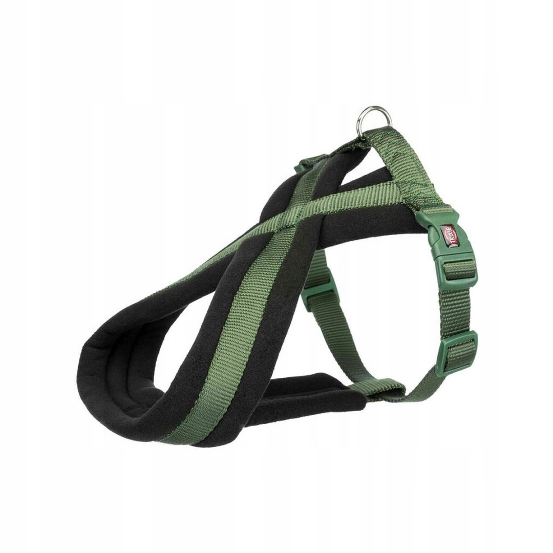 Postroj pro psa Trixie Confort New Premium Barva Zelená L/XL