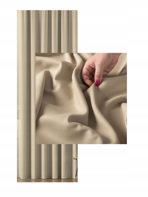 Závěs Oboustranná kvalita barev s páskou 400x180