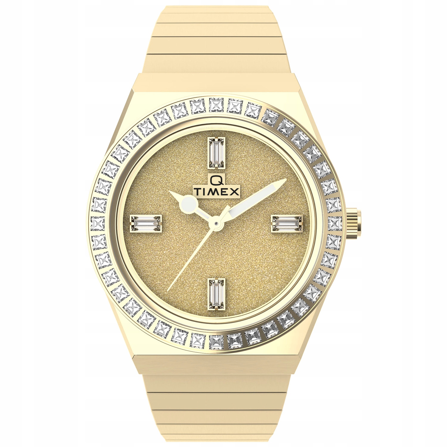 Dámské hodinky Timex TW2W10500 Zirkony zlaté