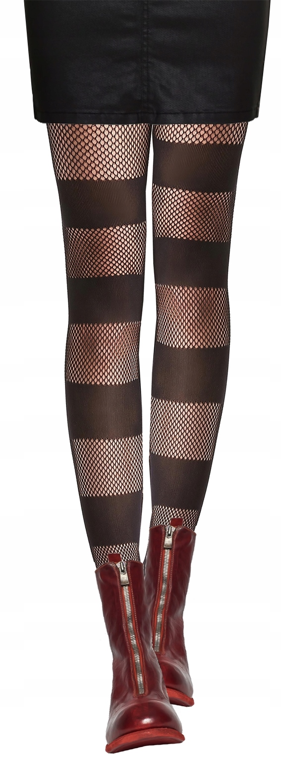 

Nowe Calzedonia rajstopy fishnet kabaretki pasy mL