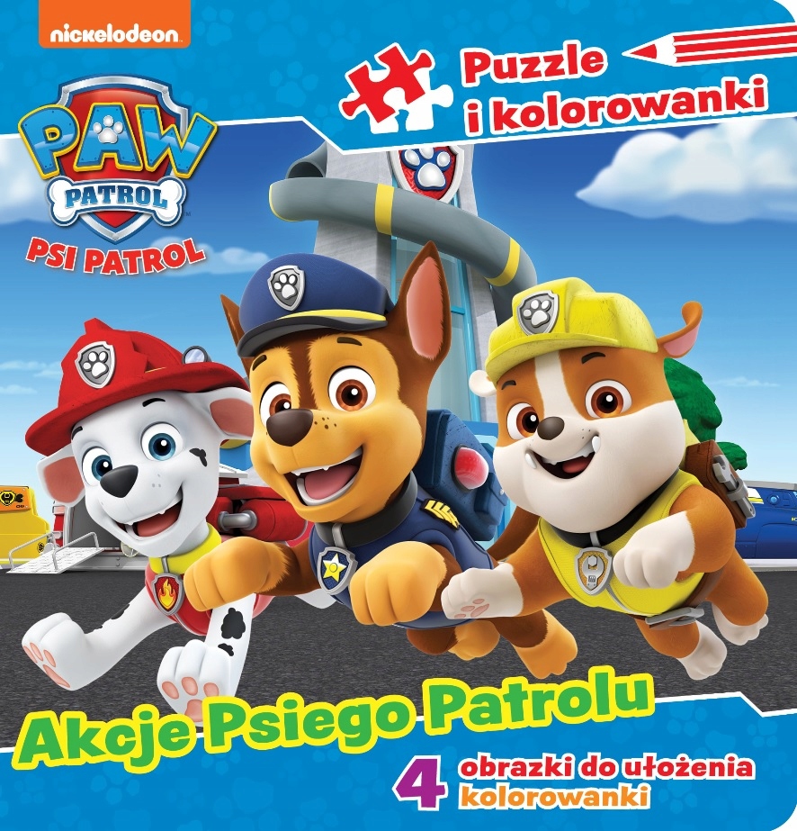 

Psi Patrol Puzzle Kolorowanki Akcje Psiego Patrolu