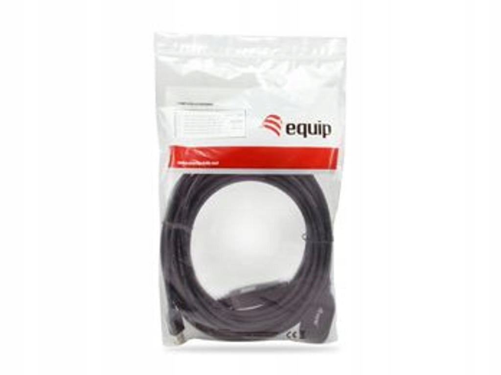 Equip 133347 kabel USB 10 m USB 3.2 Gen 1 (3.1 Gen 1) USB A Czarny Stan opakowania oryginalne