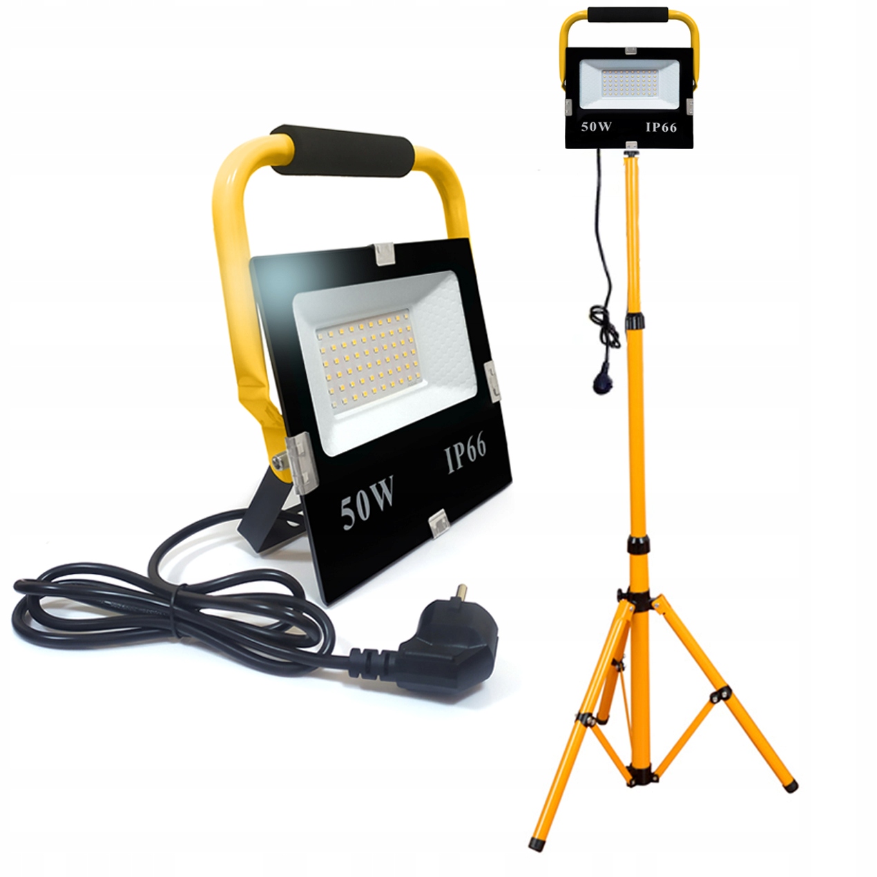 СВЕТОДИОДНЫЙ ГАЛОГЕННЫЙ РАБОЧИЙ ШТАТИВ 50 ВТ