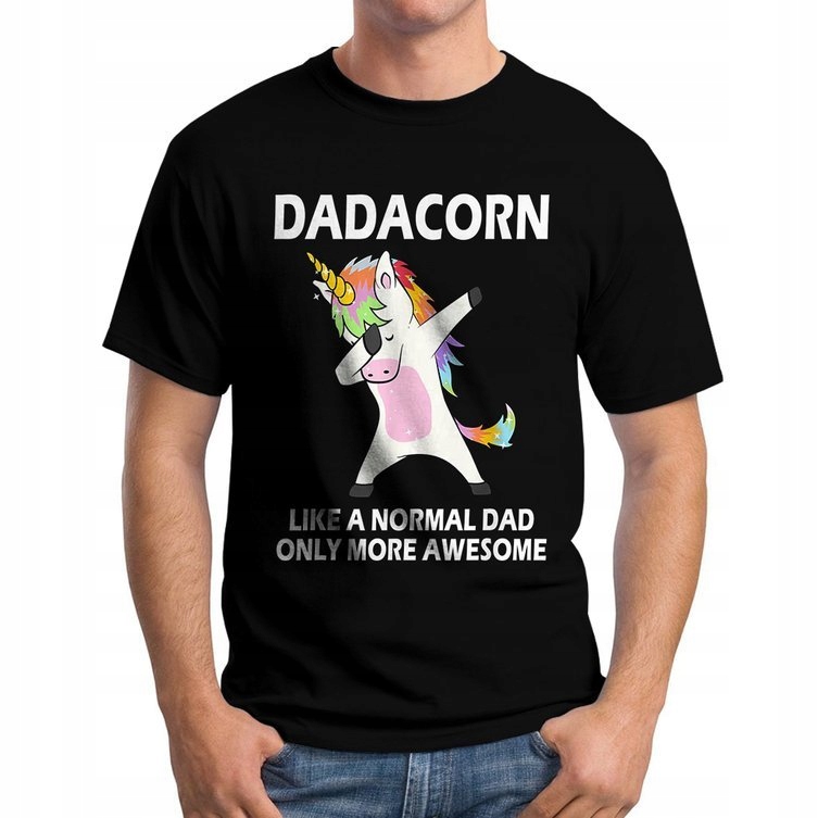 

Koszulka Na Dzień Ojca Taty Urodziny Unicorn XL