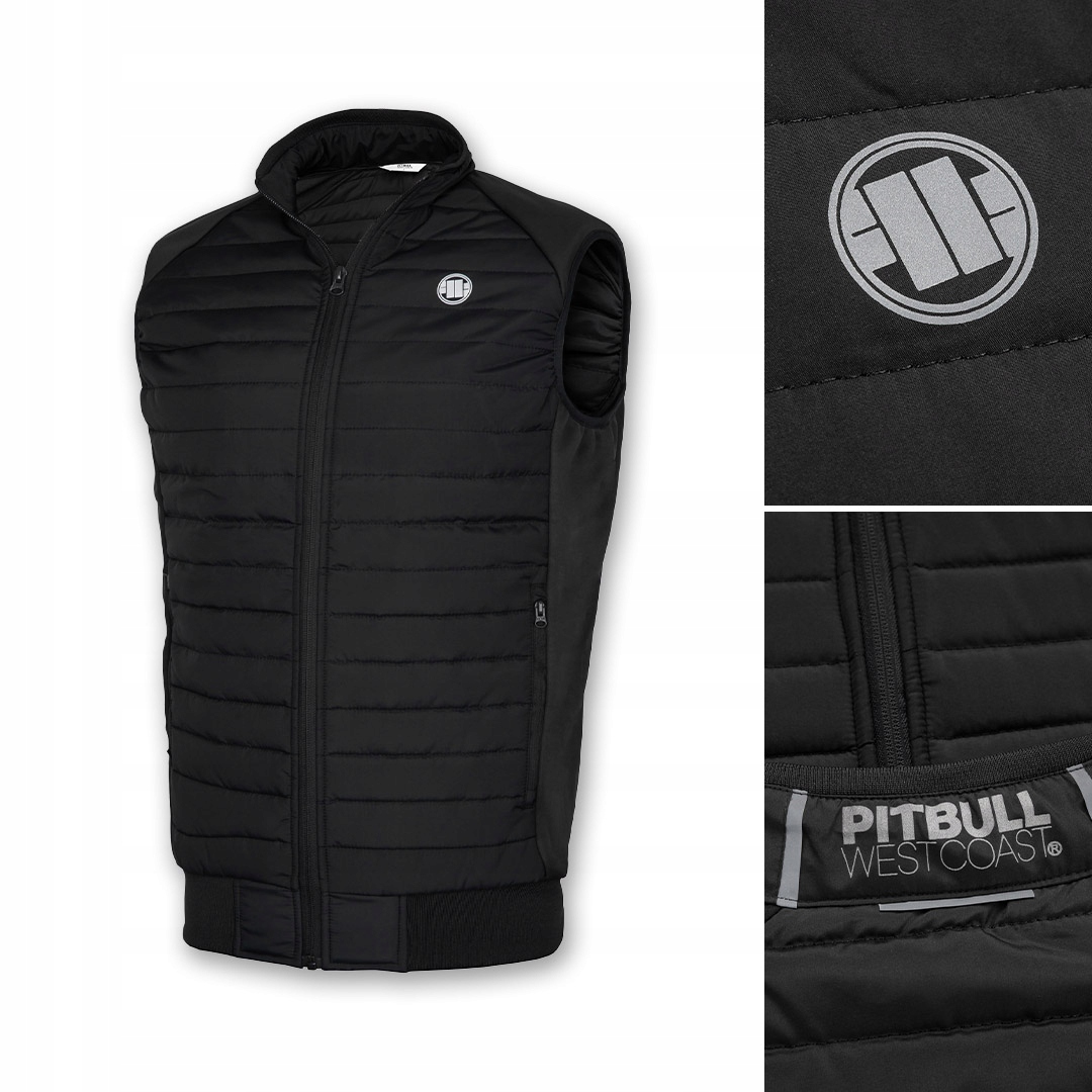 

Pitbull Kamizelka Bezrękawnik Pacific (L) Czarny