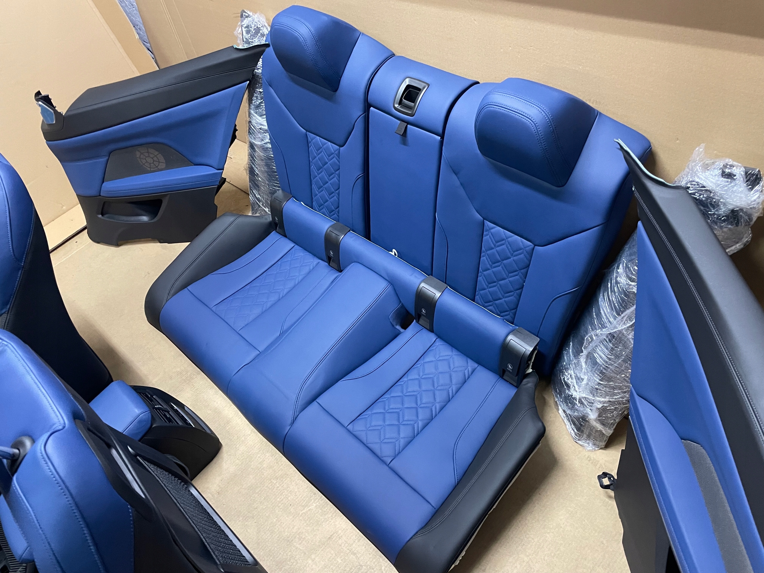 seats console leather NAPPA INDIVIDUAL CARBON BMW 4 G22