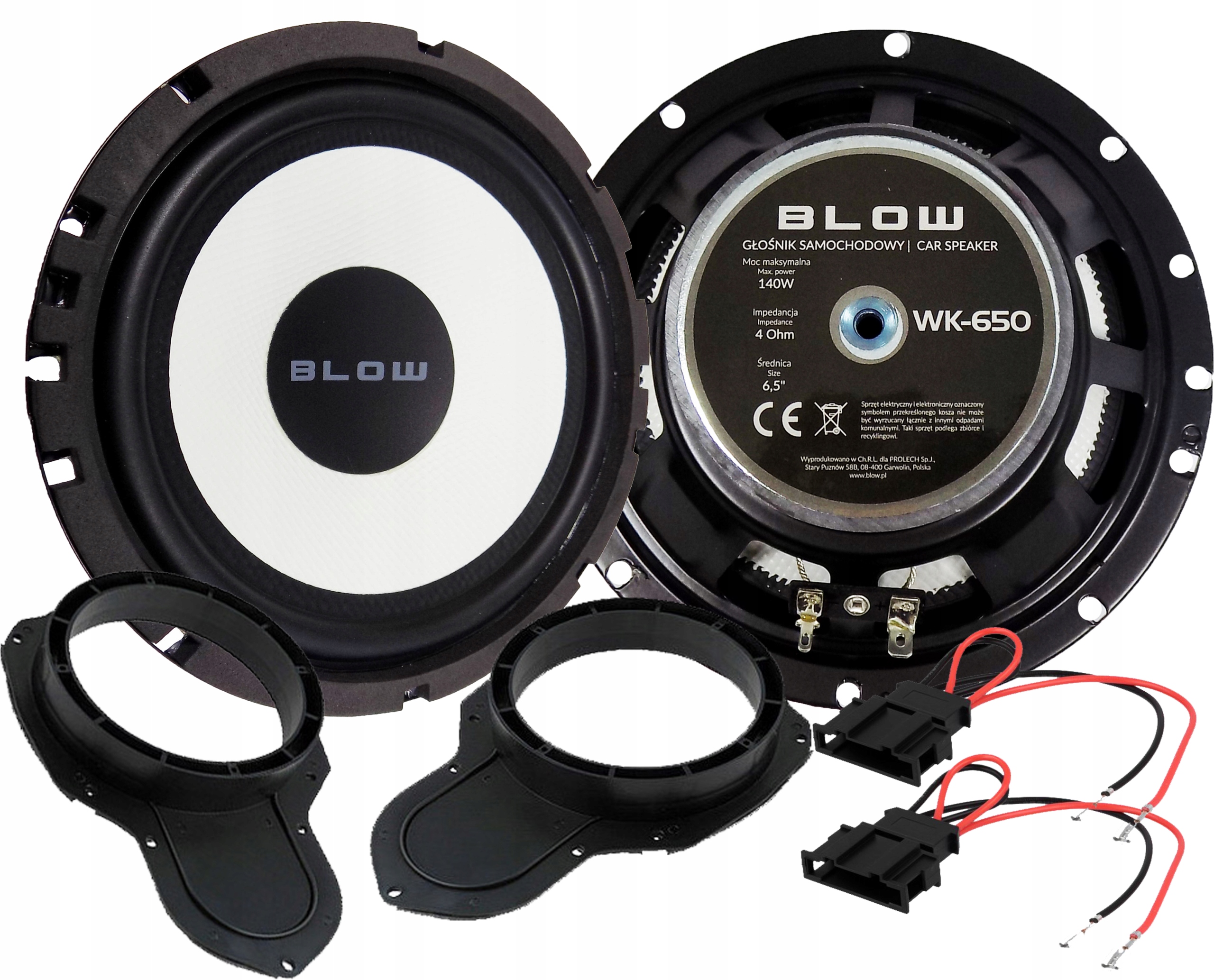 WK650 - BLOW басовые колонки VW PASSAT B6 B7 CC ALLTRACK