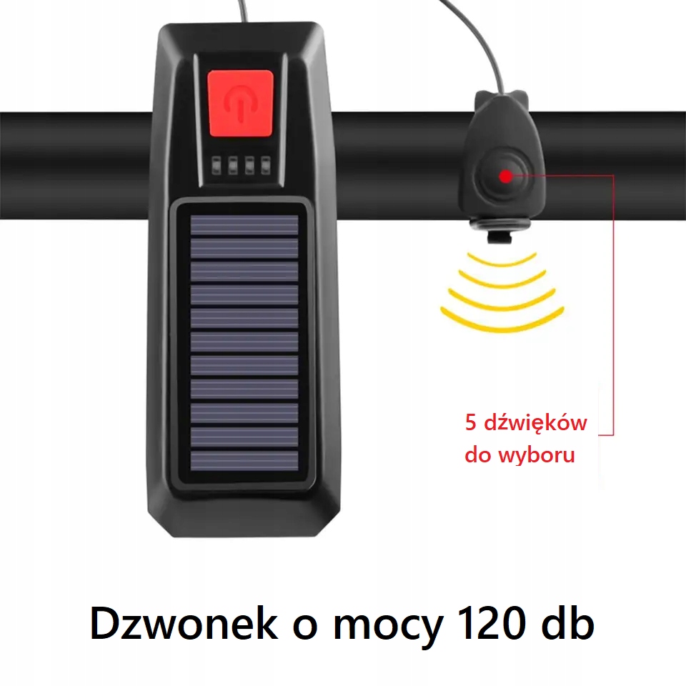 LAMPKI ROWEROWE LAMPKA NA ROWER LED PRZÓD TYŁ 2SZT Marka SIrox
