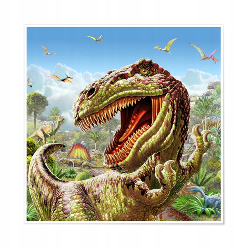 Malování podle čísel Dinosaurus T-Rex 40 x 50 6176