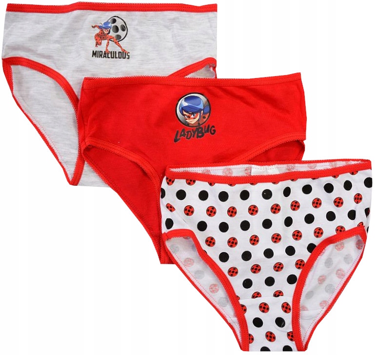 

Miraculous Biedronka Majtki 3-PACK 104/110 E260F
