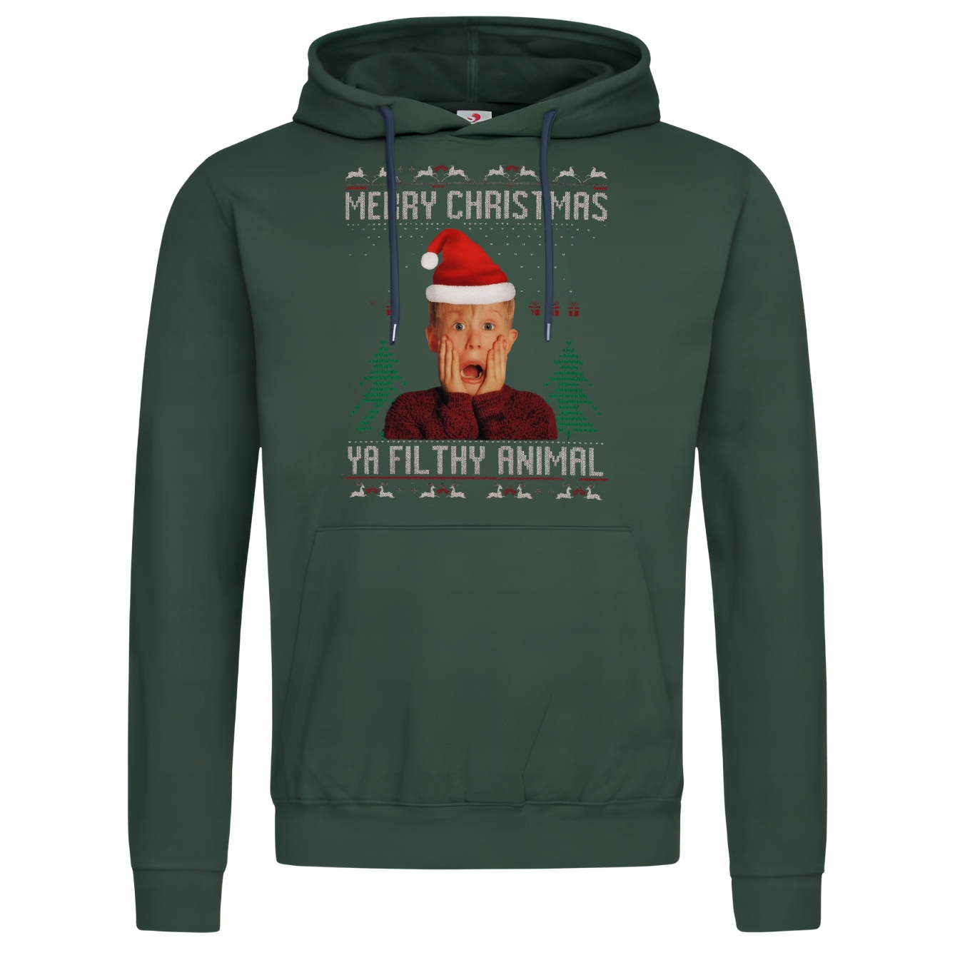 Pánská mikina Sám doma Vánoční mikina