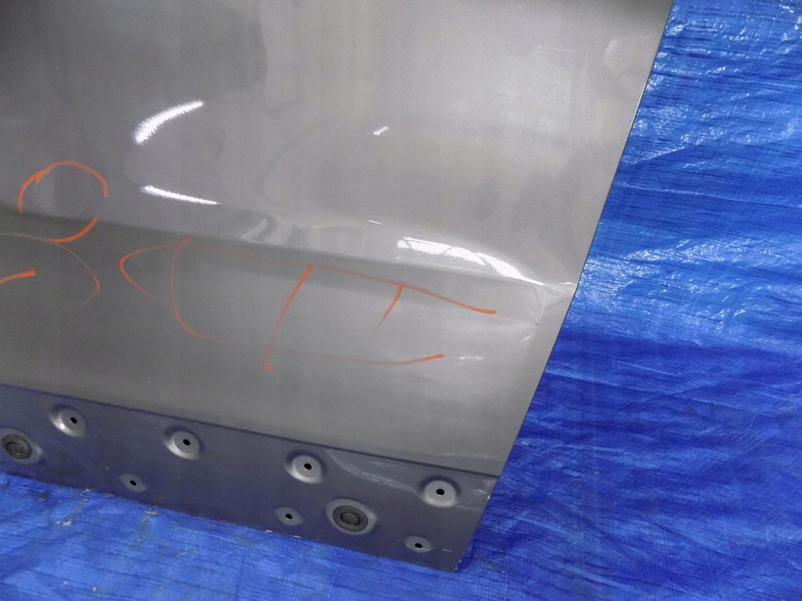 door left side sliding left upholstery RENAULT TRAFIC III