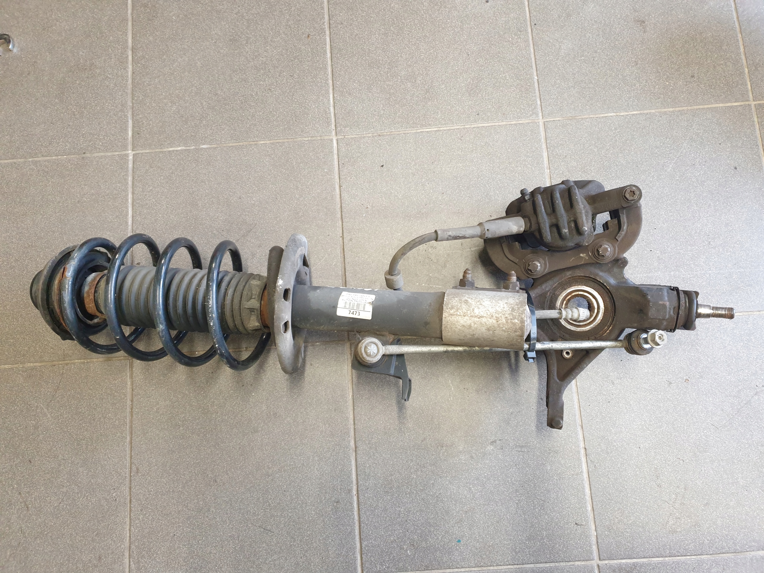 MACPERSON swing left CITROEN C4 B7 II 1.6 HDI 2010-2015