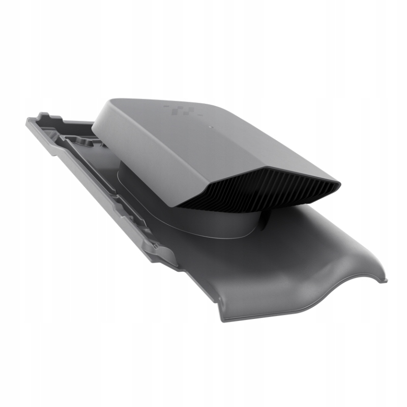 Ventilační střešní ventilátor Creaton Titania Břidlice Angoba