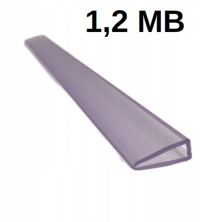 

Listwy V do plakatu z haczykami, transp. 1,2 m