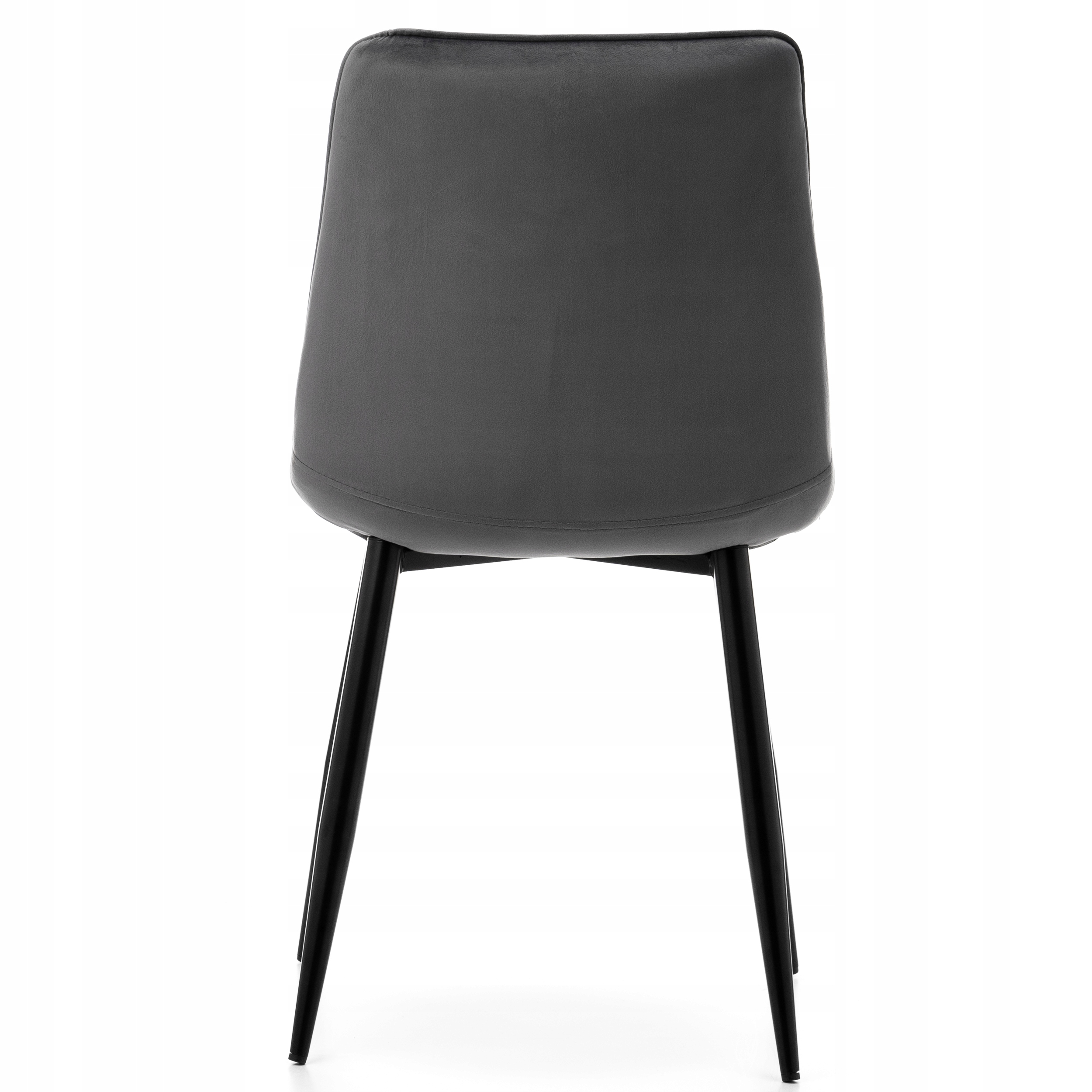 KRZESŁO TAPICEROWANE WELUROWE CHIC VELVET AKSAMIT Wysokość siedziska 49 cm