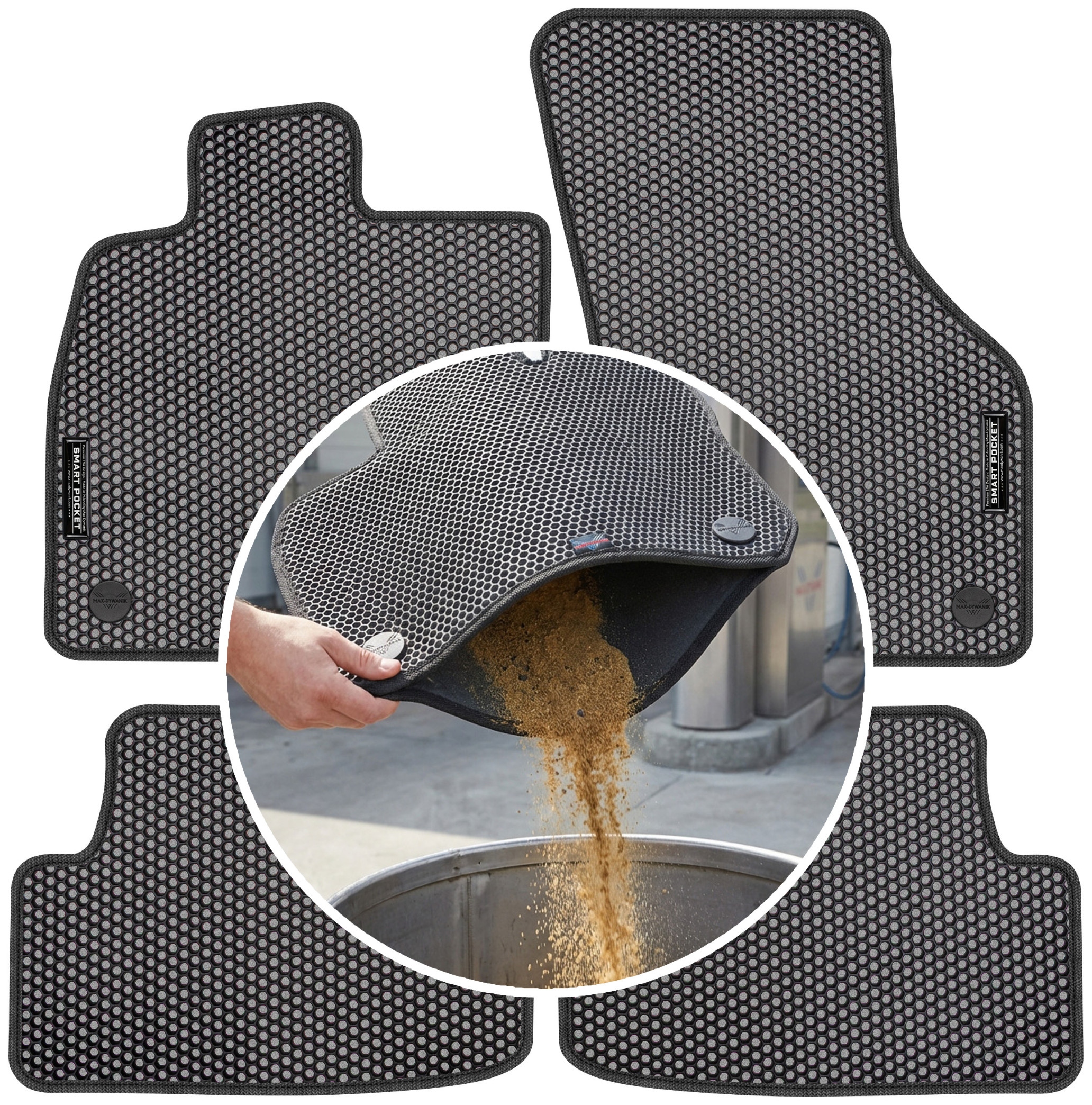 Audi A3 8V 2013-2020 Koberce Eva Smart Pocket