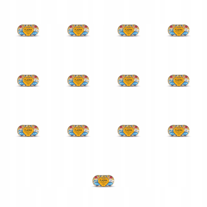 Evrafish Flądra w oleju tłoczonym na zimno z papryką i cebulą 170 g X13